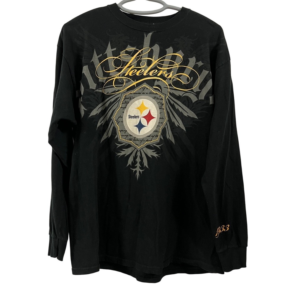 Vintage Pittsburgh Steelers Thermal - Men's L - NFL Pro Line